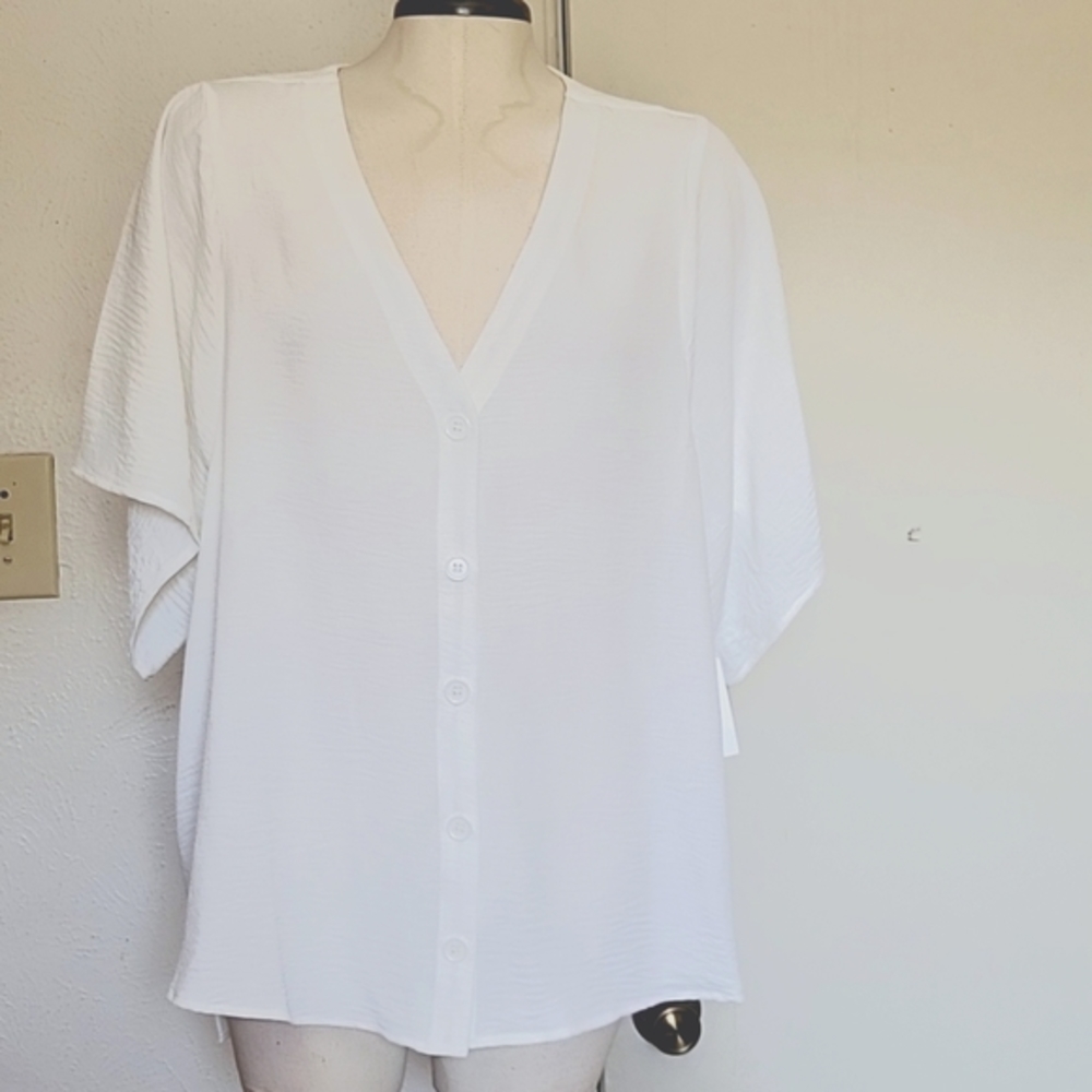 89th + Madison Button Up Blouse
